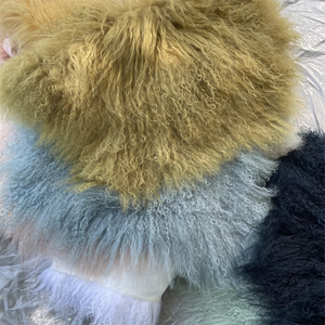 Échantillons gratuits de fourrure animale, tailles et couleurs variées, livraison rapide, coussin en fourrure de lapin pour salon - Product Image 1
