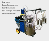 Machine à traire les vaches de qualité supérieure au meilleur prix en Chine, machine d'aspiration du lait de vache, machine à traire pour les chèvres