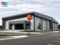Pabellón de Baloncesto Personalizado de Gran Envergadura con Reducción de Ruido, Arena Deportiva Prefabricada para Entrenamiento