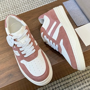 Zapatos Casuales de Cuero Genuino Duraderos con Punta Redonda de Marca H, Moda Otoño Invierno, Suela Gruesa, Zapatillas Elásticas, Tendencia de Moda Suave - Product Image 3