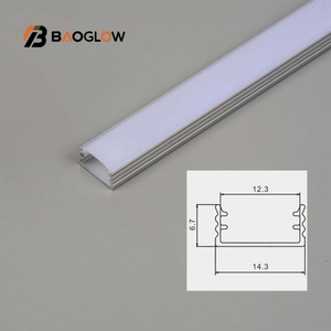 Style tendance : Bande LED encastrée au sol 15*7, personnalisable, pour profilé LED de plafond en aluminium, IP67, néon - Product Image 4