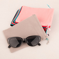Pochette de protection en velours multicolore pour batterie externe, instrument de beauté, batterie externe portable, sac à cordon