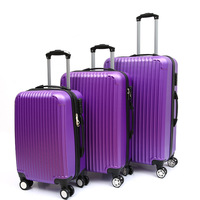 Valise de haute qualité à prix avantageux, ABS+PC rouge, 20 pouces, 24 pouces, avec roulettes Ormi, fabriquée en Chine