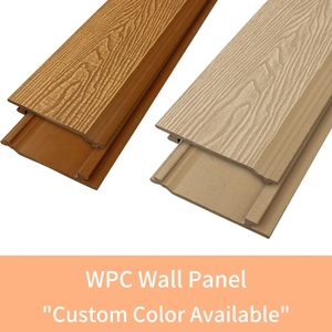 Pannello Murale WPC ad Alta Resistenza a Prezzo di Fabbrica, Ecologico, <span class=keywords><strong>Anti</strong></span>-<span class=keywords><strong>Invecchiamento</strong></span>, <span class=keywords><strong>Anti</strong></span>-Sbiadimento, Facile da Installare per Giardini e Cortili Esterni - Product Image 1