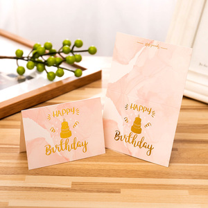 Tarjeta <span class=keywords><strong>de</strong></span> Felicitación Personalizada, Económica, <span class=keywords><strong>de</strong></span> Cartón Reciclado, Impresa en Offset, con Estampado en Caliente, para Festivales - Product Image 6