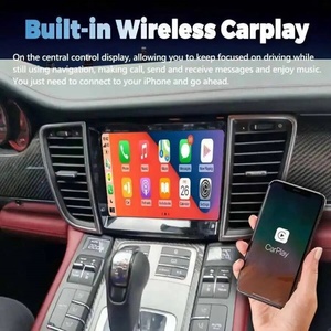 CarPlay sans fil pour Panamera 2010-2016, autoradio de tableau de bord, navigation GPS multimédia Android, WIFI pour système stéréo DSP - Product Image 3