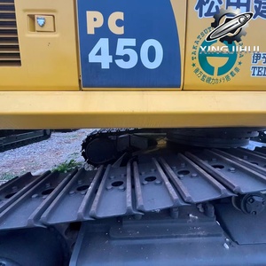 Excavadora usada Komatsu PC450 de 45 toneladas, marca japonesa, con motor Cummins, excavadora de segunda mano, excavadora grande de cadenas, procedente de Japón. - Product Image 3