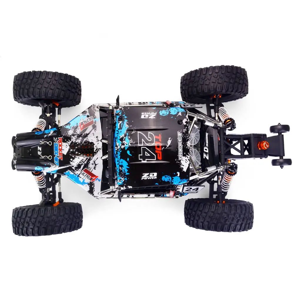 Racing DBX-07 1/7 2.4G 4WD RC auto 80 km/h ad alta velocità senza spazzole camion fuoristrada telecomando elettrico RTR modelli giocattoli per bambini