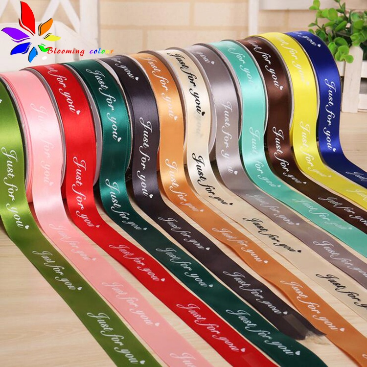 Colorful Bow Holiday Decorations Christmas Customize Your logo Satin Ribbon