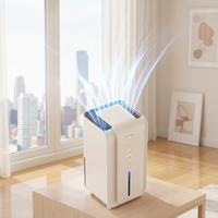 Mesin Dehumidifier Portabel Pintar untuk Rumah, Industri, dan Komersial, Efisiensi Tinggi 30/Day