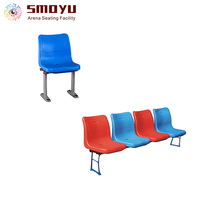 Banco de Grada para Estadio de HDPE y Aluminio, Respaldo Alto, Resistente a los Rayos UV, Duradero, Impermeable, Color Personalizado, 10 Años de Vida Útil, Pedidos al por Mayor