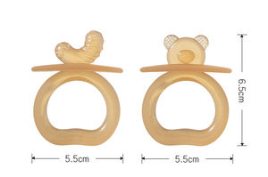 <span class=keywords><strong>Anneau</strong></span> <span class=keywords><strong>de</strong></span> <span class=keywords><strong>dentition</strong></span> en silicone souple <span class=keywords><strong>de</strong></span> qualité alimentaire sans BPA, nano-argent, jouet à mâcher apaisant, anti-étouffement, pour bébés <span class=keywords><strong>de</strong></span> 0 à 24 mois - Product Image 6