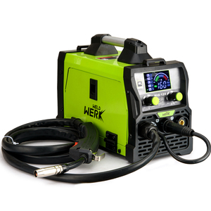 Soudeuse multifonction <span class=keywords><strong>MIG</strong></span> MMA <span class=keywords><strong>TIG</strong></span>, onduleur CC, gaz et sans gaz, 3 en 1, soudeuse <span class=keywords><strong>MIG</strong></span> portable avec torche fixe - Product Image 2