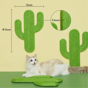 Groene Golfkarton Sisal Kat Krabpaal <span class=keywords><strong>Cactus</strong></span>, <span class=keywords><strong>Cactus</strong></span> Kat <span class=keywords><strong>Scratcher</strong></span> - Product Image 5