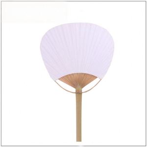 Recuerdos de Boda, Abanicos de Papel Blanco Chino para Fiestas en la Playa y Accesorios de Fotografía - Product Image 1