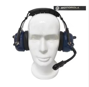 Auriculares con Cable HXKK <span class=keywords><strong>HX</strong></span>-Z01 de 1.5m con Cancelación de Ruido, Auriculares Supraaurales para Piloto de Aviación PNR, con Doble Control de Volumen, VOX, PTT, Walkie Talkie y Música - Product Image 3