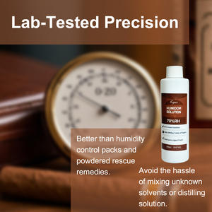 La humidificación de cigarros de Venta caliente regula el humidificador de humedad relativa de 70% RH repone la solución de humidificador de cigarros líquidos - Product Image 6