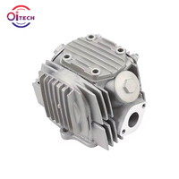 Culasse de moto Oitech refroidie par air en aluminium avec ailettes de refroidissement pour scooter, cyclomoteur, pièces OEM