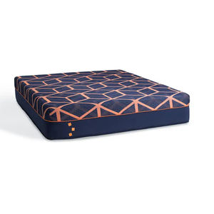 Tapis de <span class=keywords><strong>lit</strong></span> innovant à 6 côtés, matelassé, à rayures, avec blocs de couleur, respirant, confortable, antidérapant, rafraîchissant, fermeture éclair, tricoté - Product Image 5