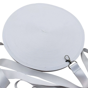 Fabrik Großhandel Polyester Weiß <span class=keywords><strong>Lanyard</strong></span> Stoff Band Plain White Bulk Sublimation Lan yards - Product Image 6