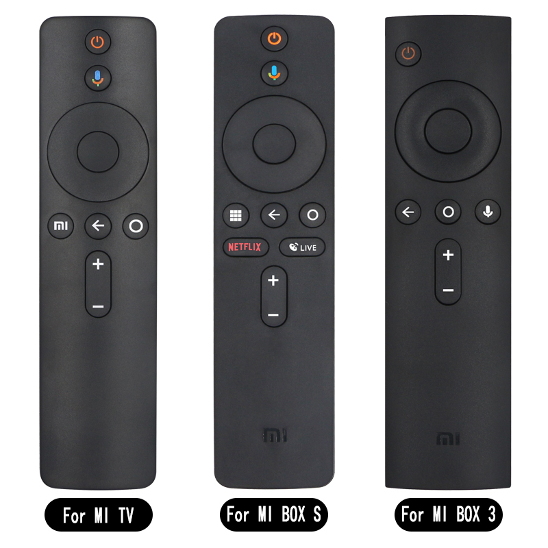 Bluetooth Télécommande Vocale Pour Xiaomi Mi Smart TV mi BOX S/pour MI BOX 3/pour KM TÉLÉVISION avec l'assistant Google Contrôle