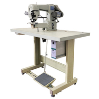 Machine à coudre industrielle portable à point invisible à fil unique pour ordinateur 160/21, machine à surjeter en néoprène à point invisible