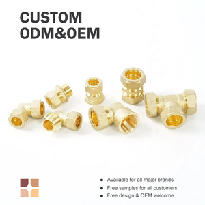 Nhà Máy Outlet Brass nam nén loạt phù hợp cho hệ thống ống nước vệ sinh môi trường nước và khí đốt hệ thống đường ống - Product Image 2