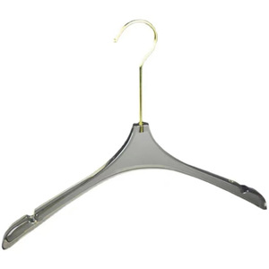 <span class=keywords><strong>Cintre</strong></span> de luxe en acrylique transparent cristallin antidérapant à épaules larges pour mariage - Product Image 5