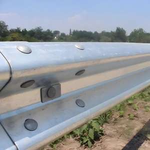XZL Traffic Guard Rail <span class=keywords><strong>Highway</strong></span> Barrier Barrera de choque de alta velocidad Barandilla de carretera Acero galvanizado W Beam Road <span class=keywords><strong>Guardrail</strong></span> - Product Image 5