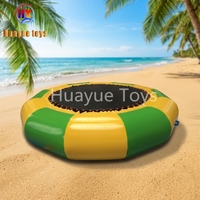 Trampolín de agua inflable barato, inflable de gorila Pvc, cama de salto de agua inflable flotante