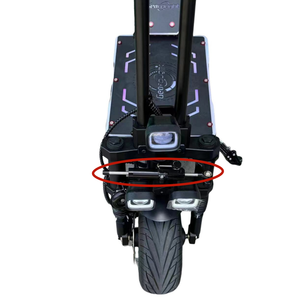 Scooter Eléctrico Plegable con Certificación CE, Batería de Litio de 72V 50AH, Motor Dual, Autonomía de 100-150 km, Frenos Hidráulicos - Product Image 6