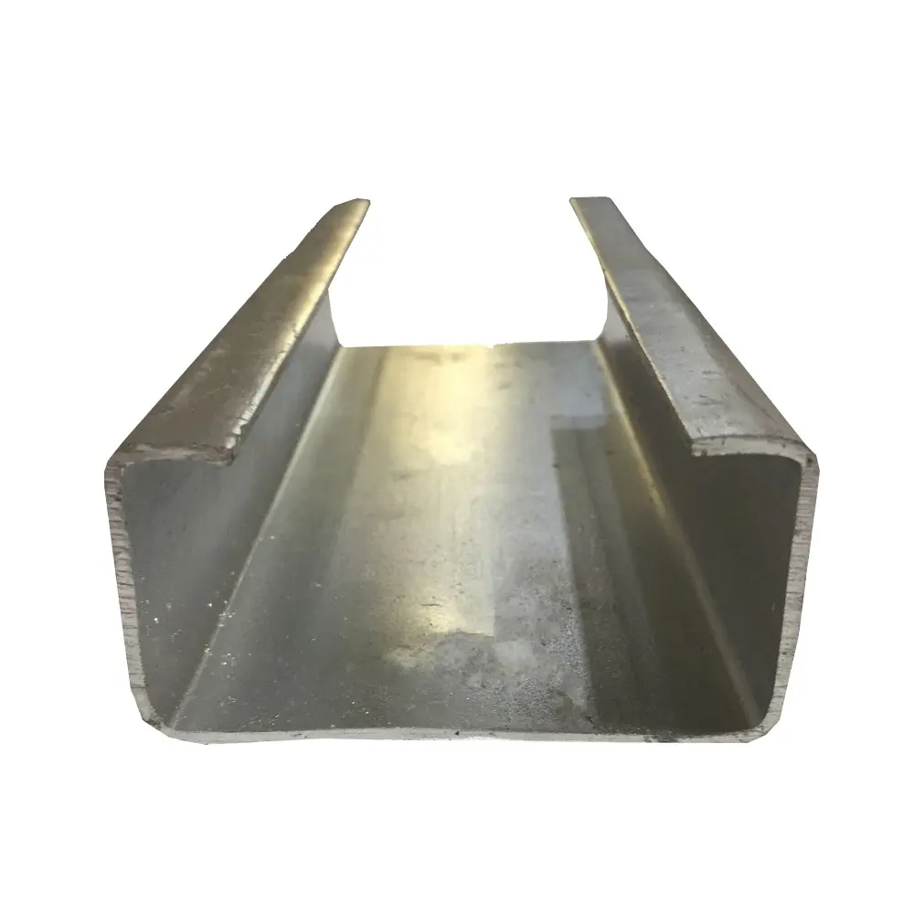 Hot rolled cold formed c channel steel section sizes
