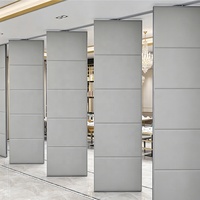 Cloison acoustique pliante réglable en MDF, best-seller, pour salle de banquet et hôtel