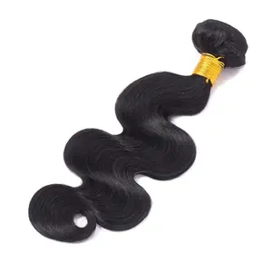 Hey baby top Quality no shedding indian girl virgin hair top wick hair first lady hair extension bundles trama prezzo economico