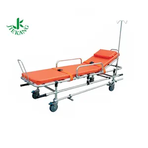 Camilla médica de emergencia Precio de fábrica personalizado camilla de ambulancia plegable naranja para la venta