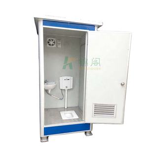 Toilettes d'extérieur chimiques durables bon marché, faciles à assembler, toilettes portables mobiles - Product Image 1