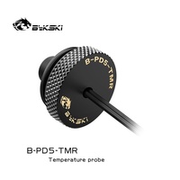 Bykski B-PD5-TMR Sonde de Température Précise Argentée pour Radiateur d'Ordinateur - Accessoire de Refroidissement Liquide pour PC