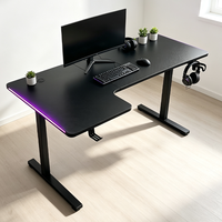 Support de casque et porte-gobelet réglable en métal, grand format, personnalisé, fabriqué en Chine, pour bureau de gaming, prix d'usine, vente chaude