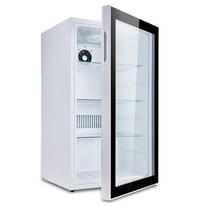 Ev kullanımı ve otel uygulaması için camlı kapı taşınabilir pil işletilen cam kapi soğutucu ile yüksek kaliteli 95L <span class=keywords><strong>Mini</strong></span> buzdolabı - Product Image 2