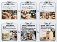 Escalera de Madera de Arce Resistente y Cojín Desmontable en Forma de Barril, Adecuado para las Necesidades Personalizadas del Estudio de Pilates