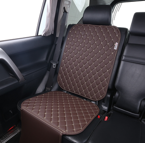 Protecteur de siège de voiture en cuir imperméable, housse de protection de siège de sécurité pour enfant et bébé avec tapis de protection Durable pour tous les sièges Auto - Product Image 5
