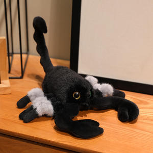 Peluche de Escorpión de la <span class=keywords><strong>Serie</strong></span> Tricky Dark, Ojos Grandes, Escorpión Venenoso, Divertido Peluche, Llavero, Colgante para Mochila - Product Image 3