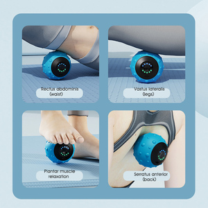 공장 직접 가격 2025 메시지 홈 사용 진동 마사지 볼 치료 근육 마사지 전신 마사지 요가 진동 - Product Image 5