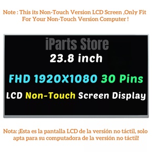 Nouvel écran de remplacement IPARTS pour HP <span class=keywords><strong>24</strong></span>-B 23.8 <span class=keywords><strong>pouces</strong></span> <span class=keywords><strong>24</strong></span>-B223W <span class=keywords><strong>24</strong></span>-B030 FHD AIO panneau d'écran LCD 863833-001 non tactile - Product Image 3