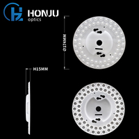 Module de plafond LED moderne HONJU pour PC, éclairage intérieur de bureau et chambre à coucher, avec carte PCB en PMMA, aimant, faisceau plano-convexe à 90 degrés