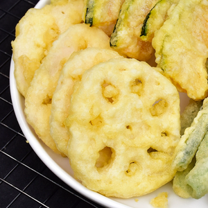 เทมปุระราก<span class=keywords><strong>บัว</strong></span>ทอดสำหรับหม้อทอดอาหารมังสวิรัติแบบไม่เหมือนใครอาหารญี่ปุ่นแช่แข็ง - Product Image 5