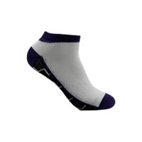 Chaussettes d'été respirantes gris clair Polyester/coton Style décontracté mince tricoté PESAIL pour les femmes grande saison d'hiver