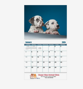 Calendarios <span class=keywords><strong>de</strong></span> Pared Espirales Personalizados con Logotipo, Regalo Promocional para Cachorros y Gatitos 2027, Venta al Por Mayor Premium - Product Image 2