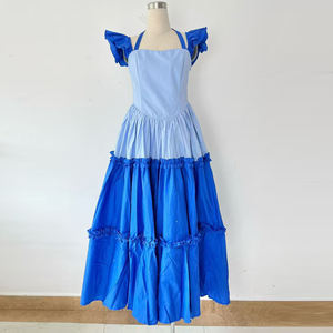 Женское элегантное платье-ТРАПЕЦИЕВИДНОЕ с воротником-хомутом - Product Image 1