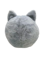 Coussin en peluche réversible 2-en-1 personnalisé chat et canard, motif mignon, doux, pour décoration intérieure et cadeaux